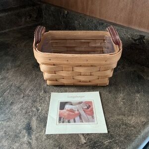 Longaberger Tea Basket Set